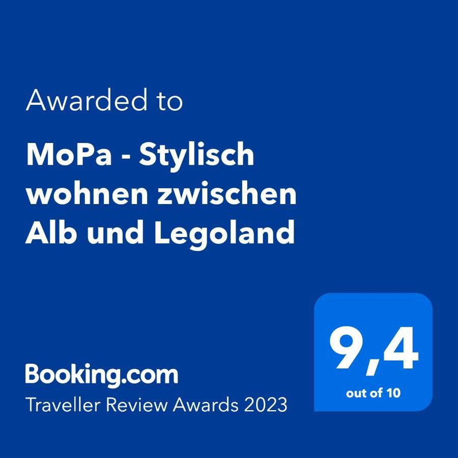 Вилла Mopa - Stylisch Wohnen Zwischen Alb Und Legoland Лайпхайм Экстерьер фото